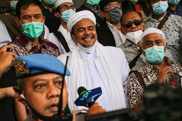 Imam Besar FPI Habib Rizieq Shihab. /Dok. humas.polri.go.id.