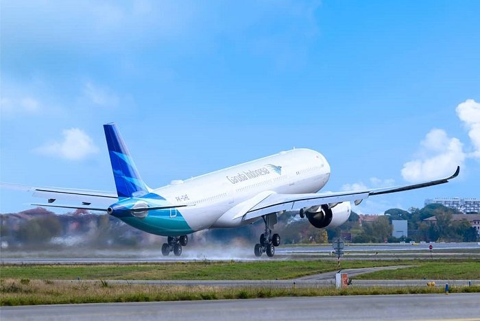 PT Garuda Indonesia Tbk adalah maskapai penerbangan nasional Indonesia. /Instagram.com/@garuda.indonesia.