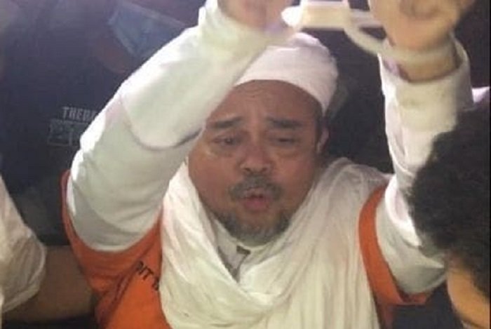 Imam Besar FPI Habib Rizieq Shihab./Instagram.com/arsyadferdinand.