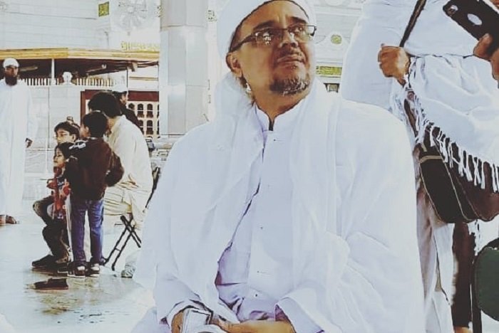 Imam Besar FPI Habib Rizieq Shihab./Instagram.com/ramah212_chanel.