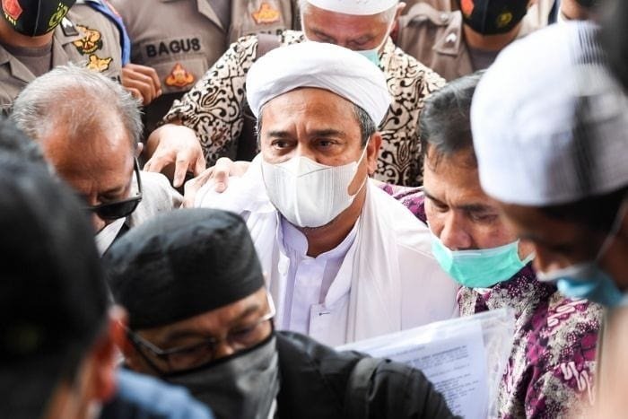 Imam Besar FPI Habib Rizieq Shihab./Instagram.com/arsyadferdinand.