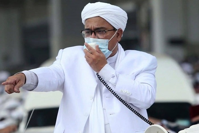 Imam Besar FPI Habib Rizieq Shihab./Instagram.com/kabarsekayu.