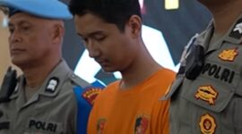 Polres Bogor menetapkan Armor Toreador sebagai tersangka kasus dugaan kekerasan dalam rumah tangga (KDRT) terhadap istrinya, selebgram cantik Cut Intan Nabila. (Instagram.com/@humaspolresbogor)