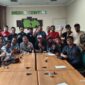 Bogor Raya menggelar rapat dalam rangka membahas persiapan gelaran akbar Diklat Jurnalistik Profesional. (Dok. PWRI Bogor Raya)

