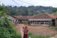 Kampung Cijantur, yang terletak di Desa Rabak, Kecamatan Rumpin, Kabupaten Bogor. (Dok. Muhammad Tunjang Syaeh)